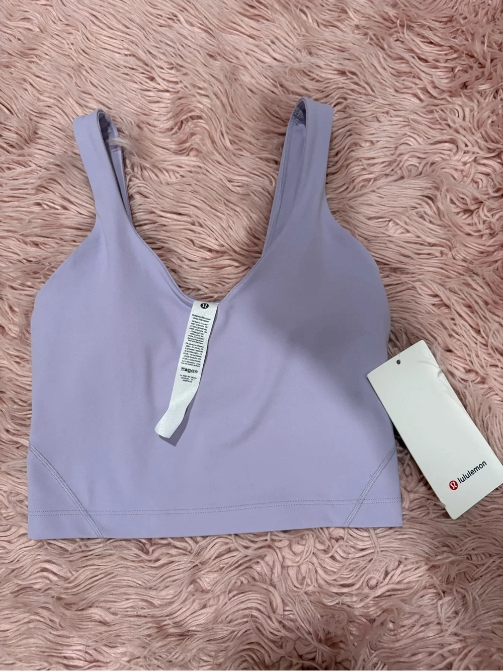lululemon athletica Lavender Lightweight Scoop Sports Bra